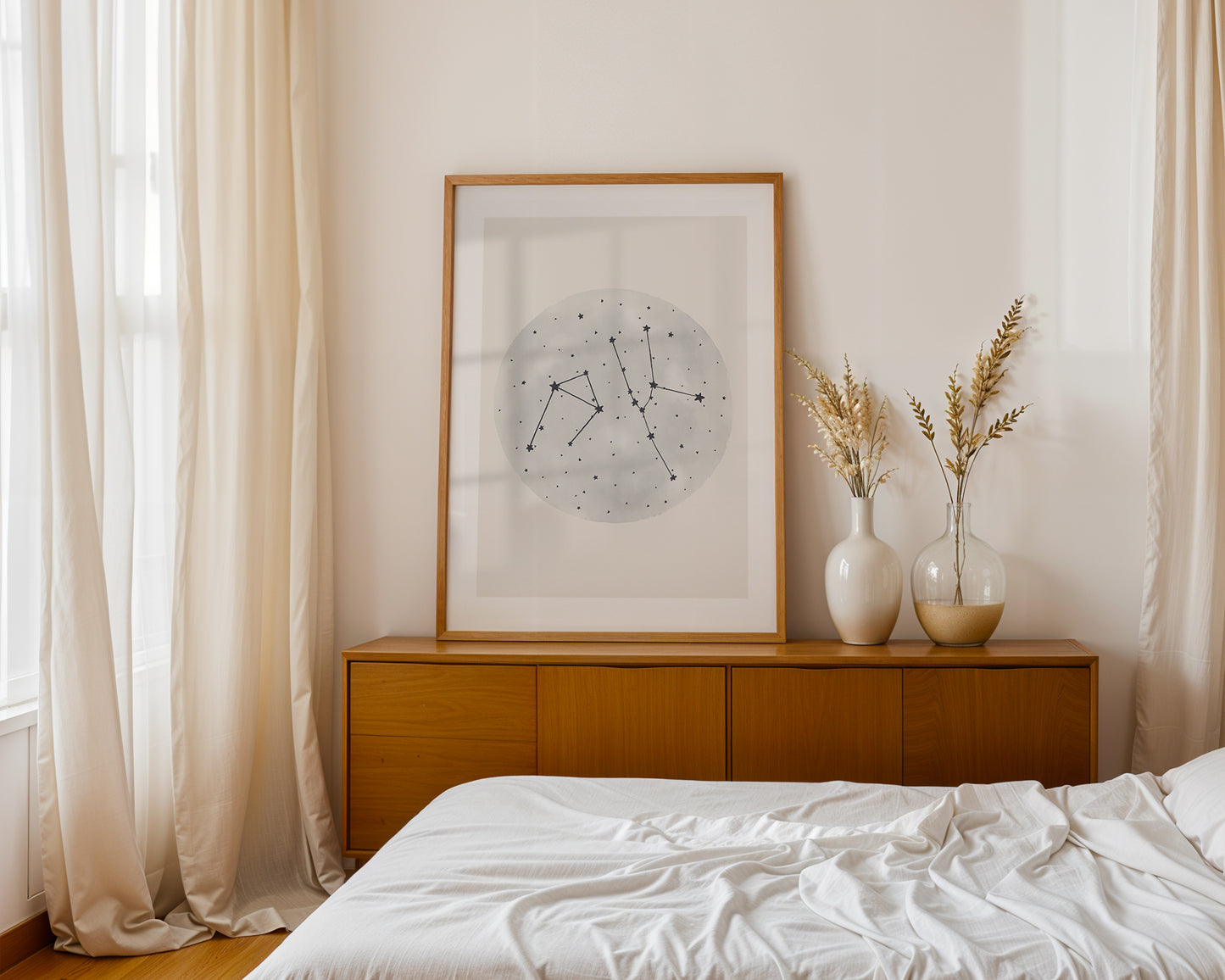 CUSTOM Zodiac Constellation Blue