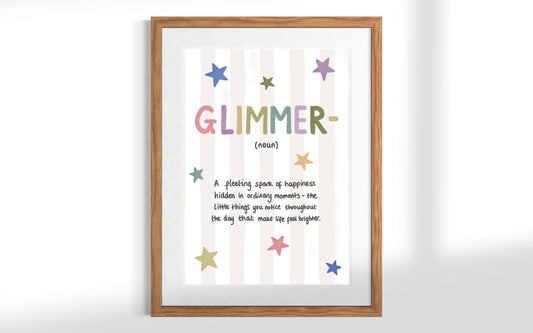 Glimmer Print