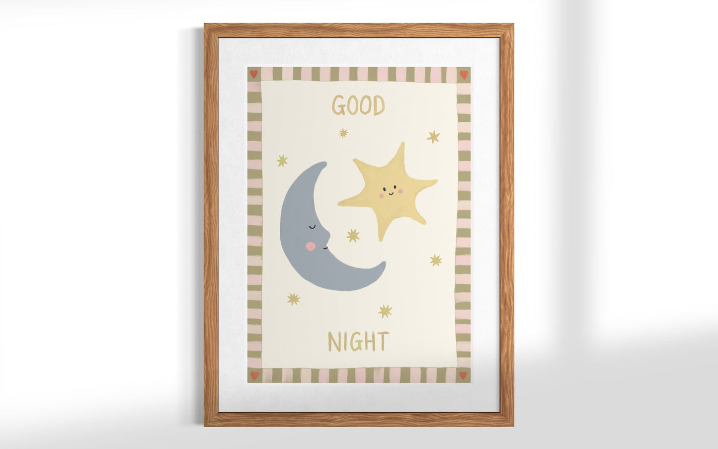 Good Night Moon & Star