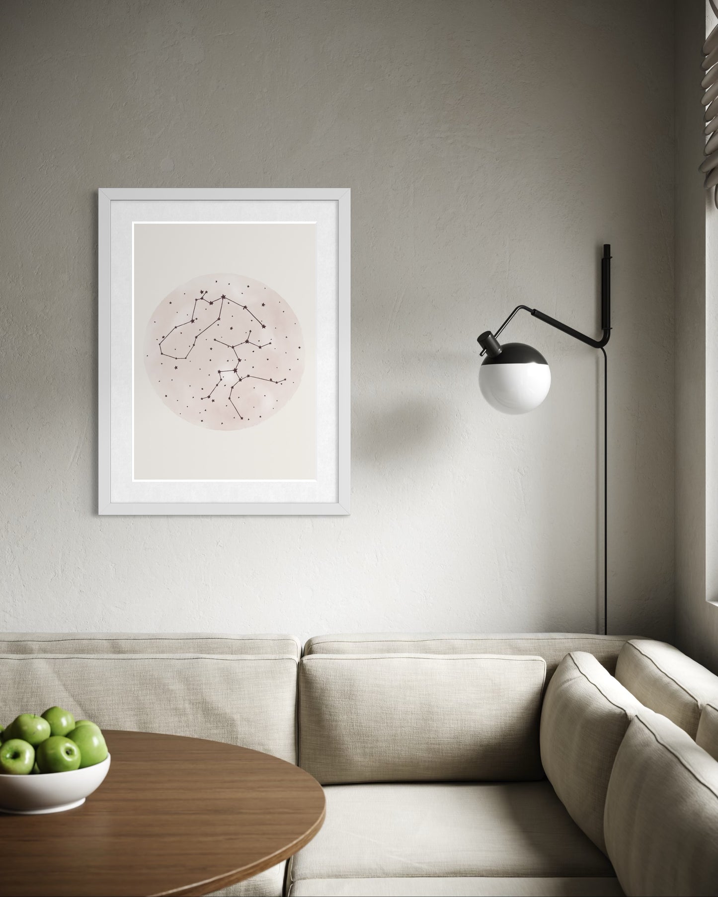 CUSTOM Zodiac Constellation Pink