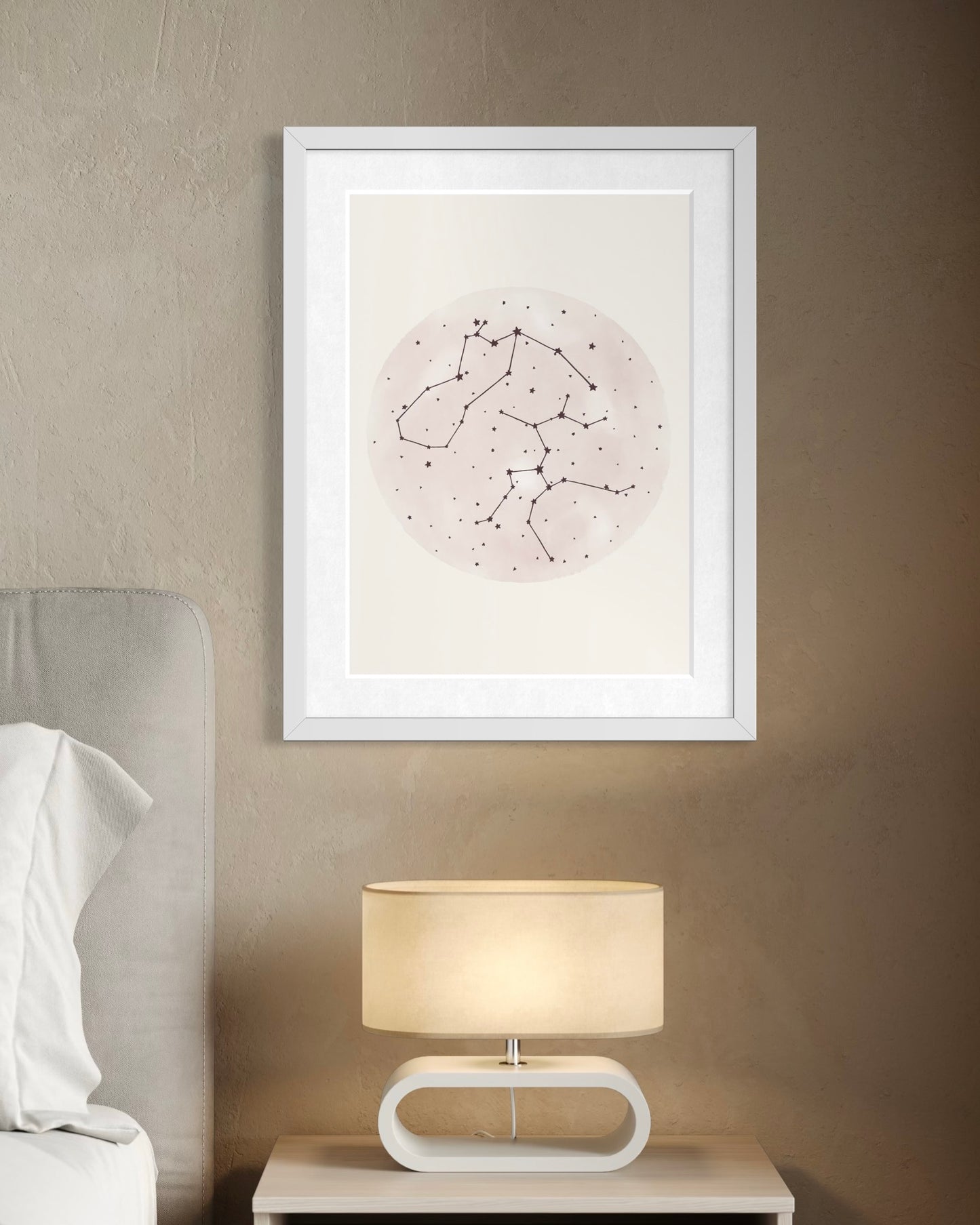 CUSTOM Zodiac Constellation Pink