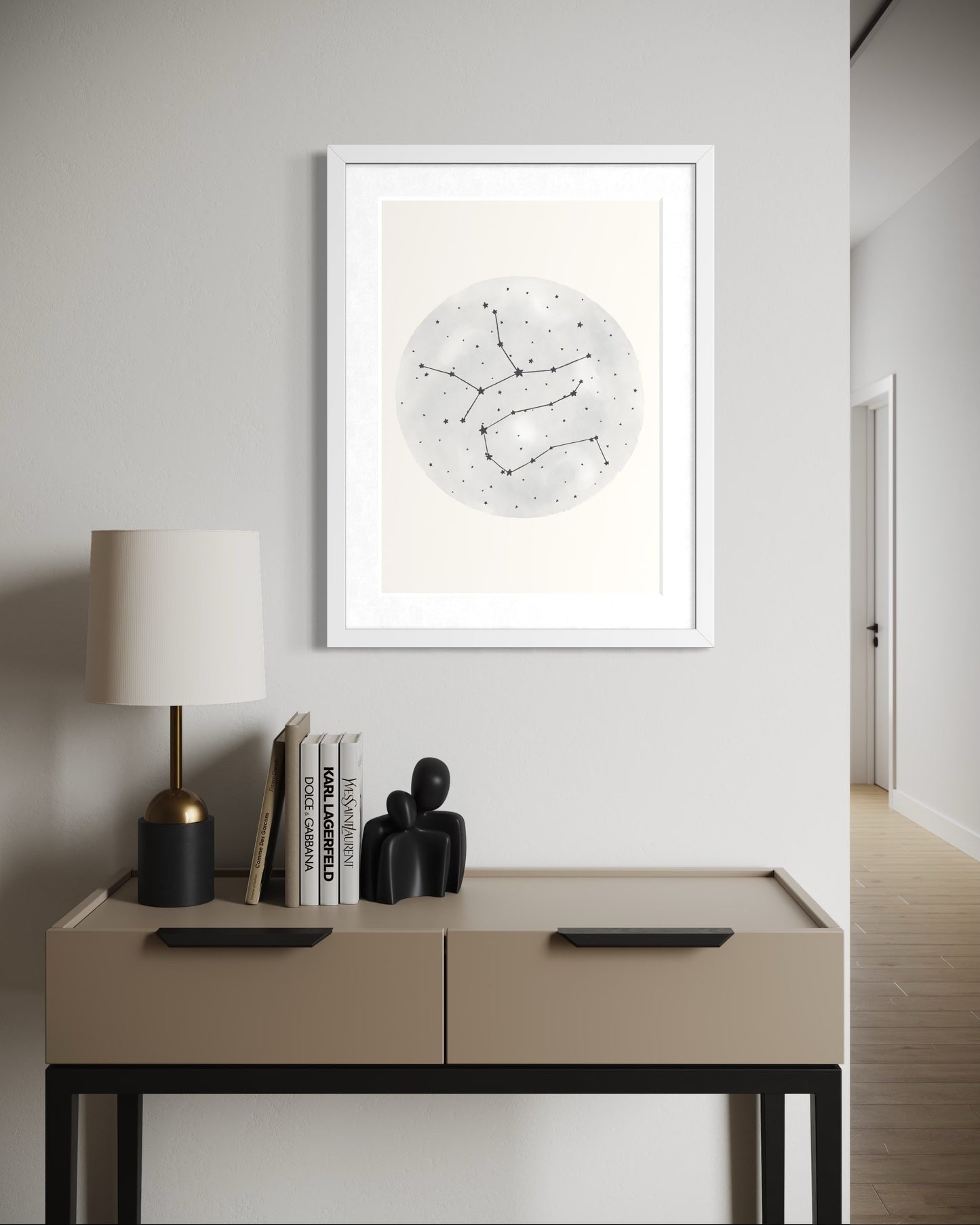 CUSTOM Zodiac Constellation Blue