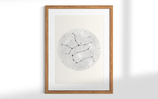 CUSTOM Zodiac Constellation Blue