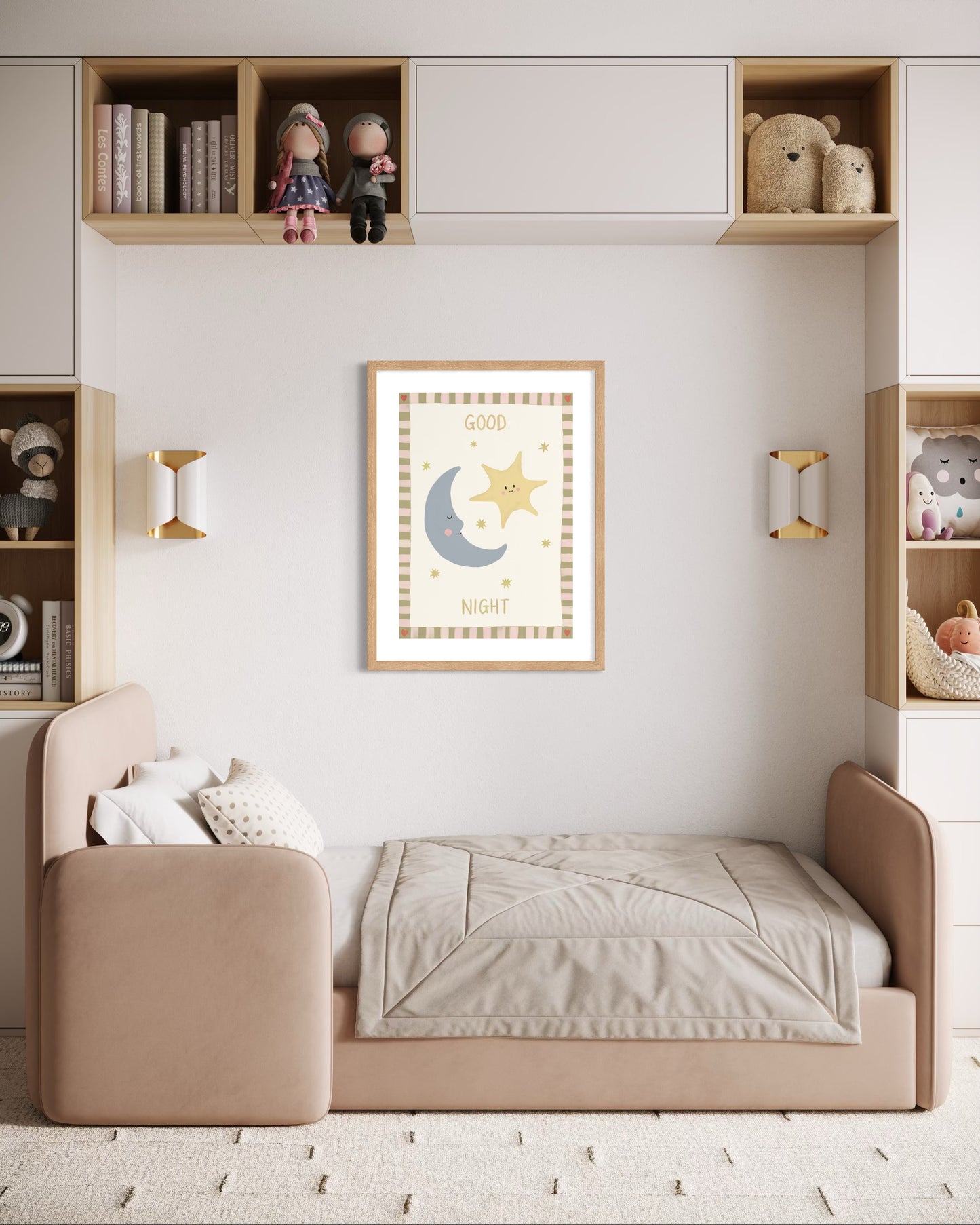 Good Night Moon & Star