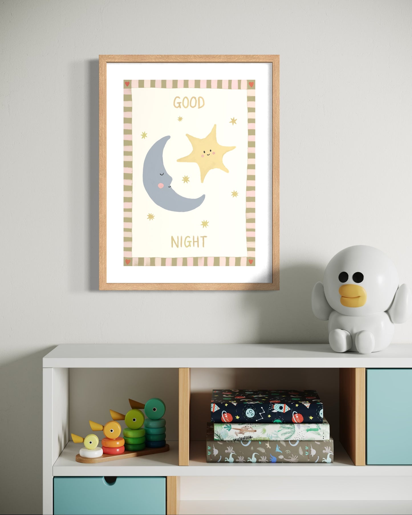 Good Night Moon & Star