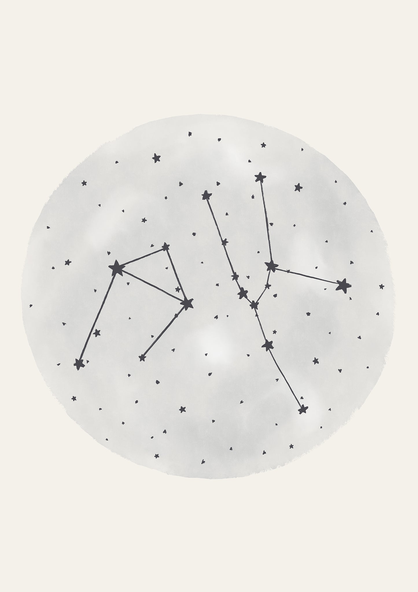 CUSTOM Zodiac Constellation Blue