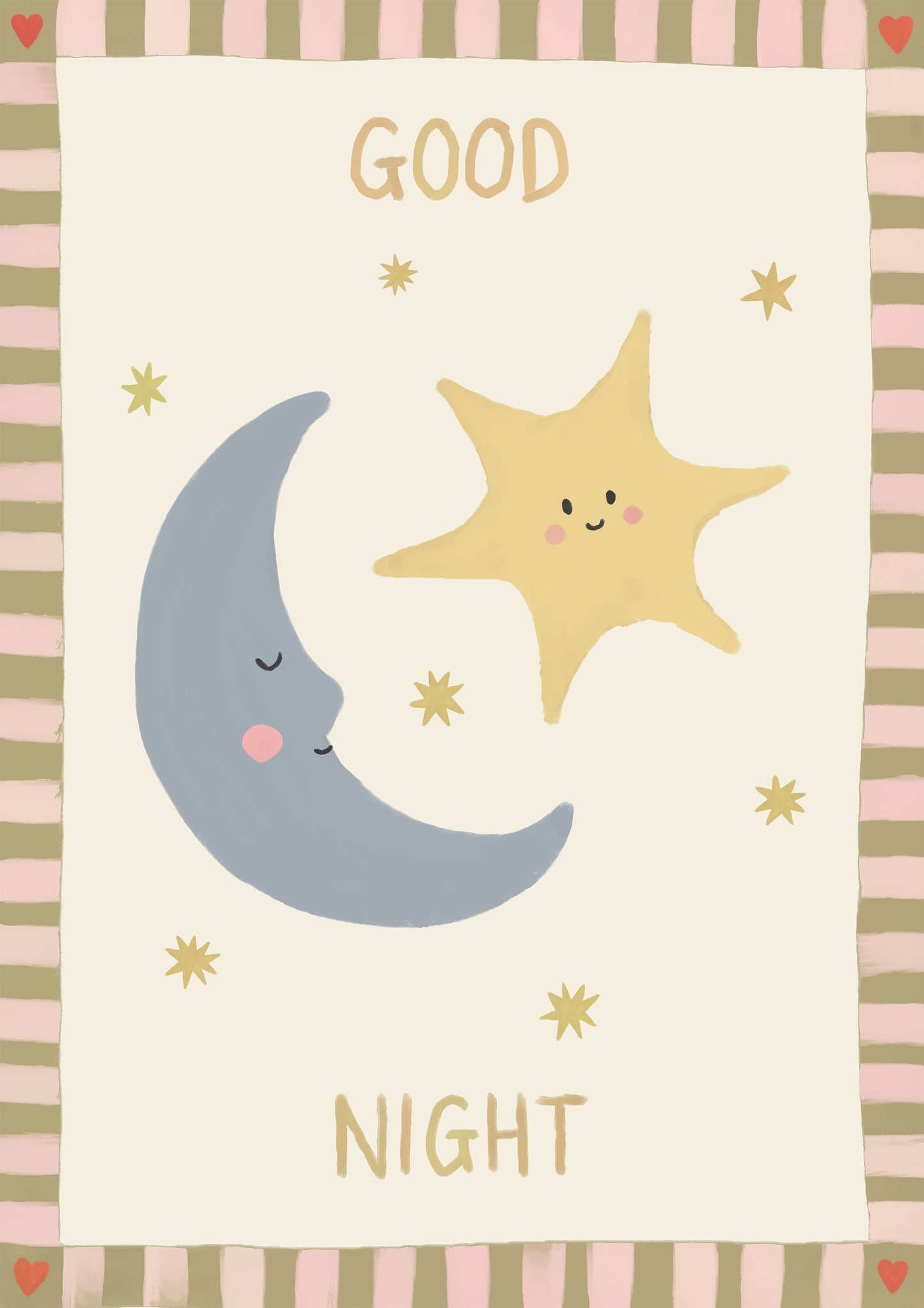 Good Night Moon & Star